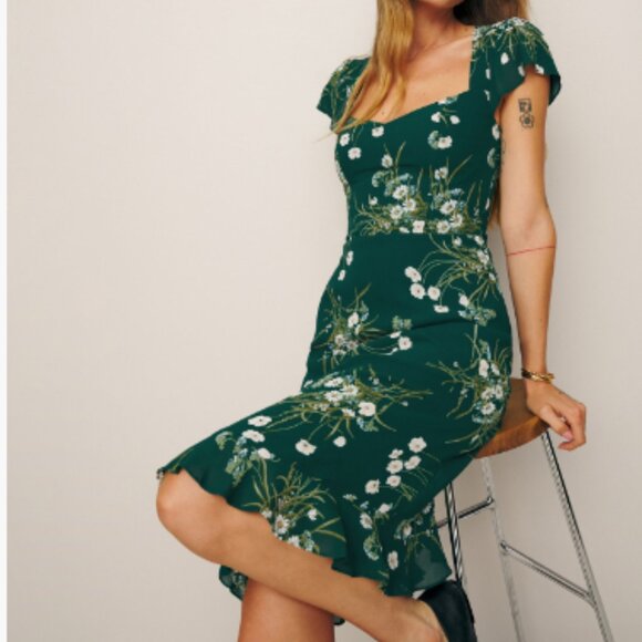 Reformation Dresses & Skirts - Reformation Buena Print Rosi Floral Midi Dress